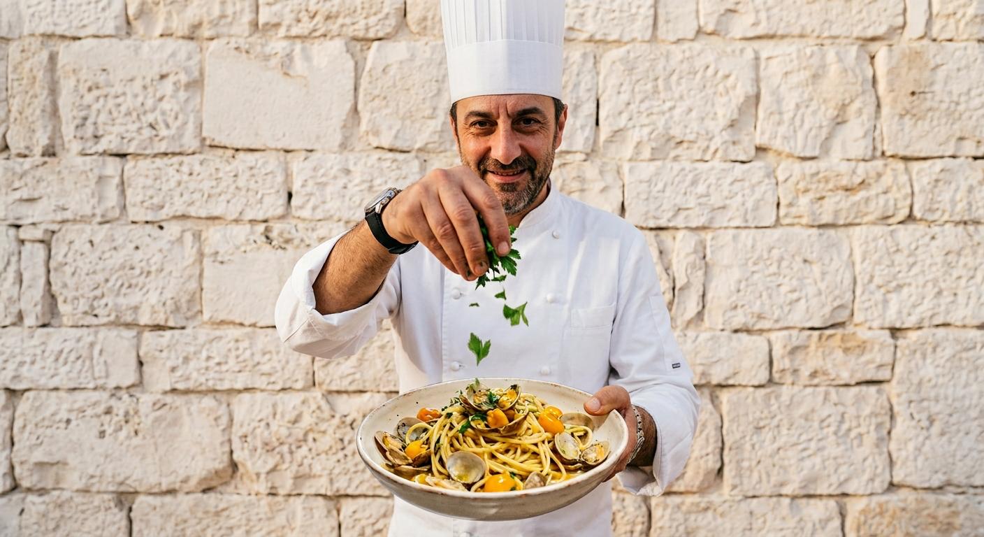 Cena preparata da uno chef privato
